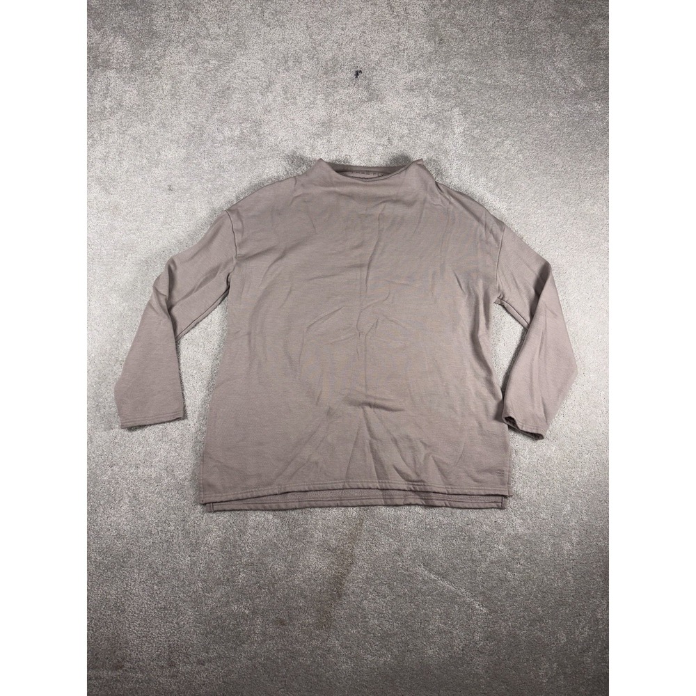womens‎ free fly mock neck sweatshirt Medium